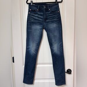 AMERICAN EAGLE ATHLETIC Skinny jeans, dark wash, size, 29/32